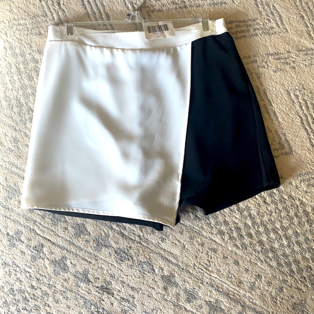 Black and white skirt